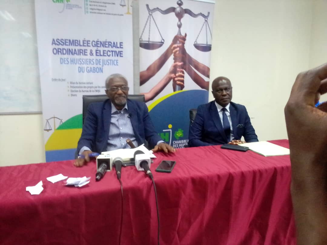 Gabon/ Justice : Report de l’assemblée générale élective de la chambre nationale des huissiers de justice du Gabon ( CNHJG)