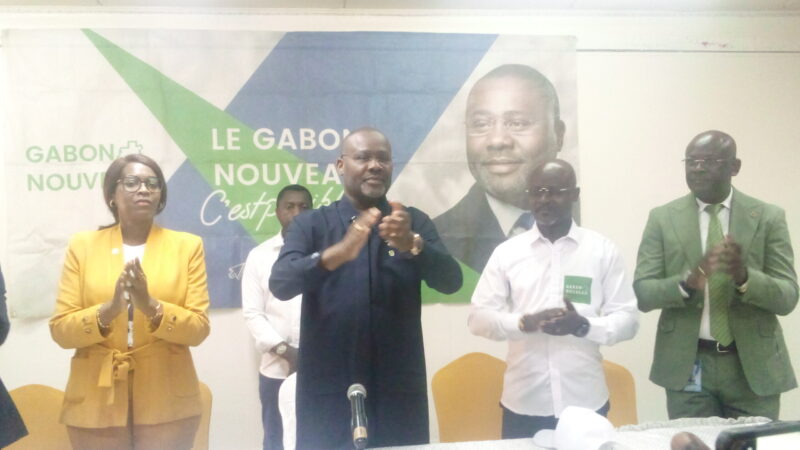 Mike JOCKTANE et le Gabon Nouveau derrière la candidature de Brice Clotaire OLIGUI NGUEMA