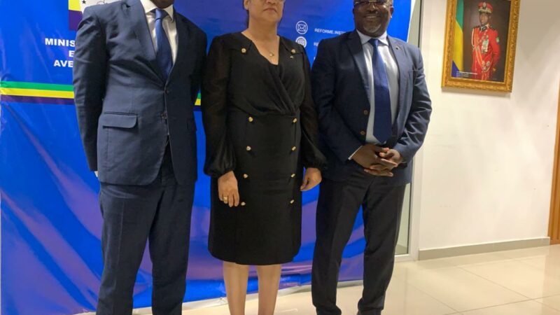 Ministère de la réforme des institutions: Murielle Minkoué epse Mintsa passe le flambeau à François Ndong Obiang