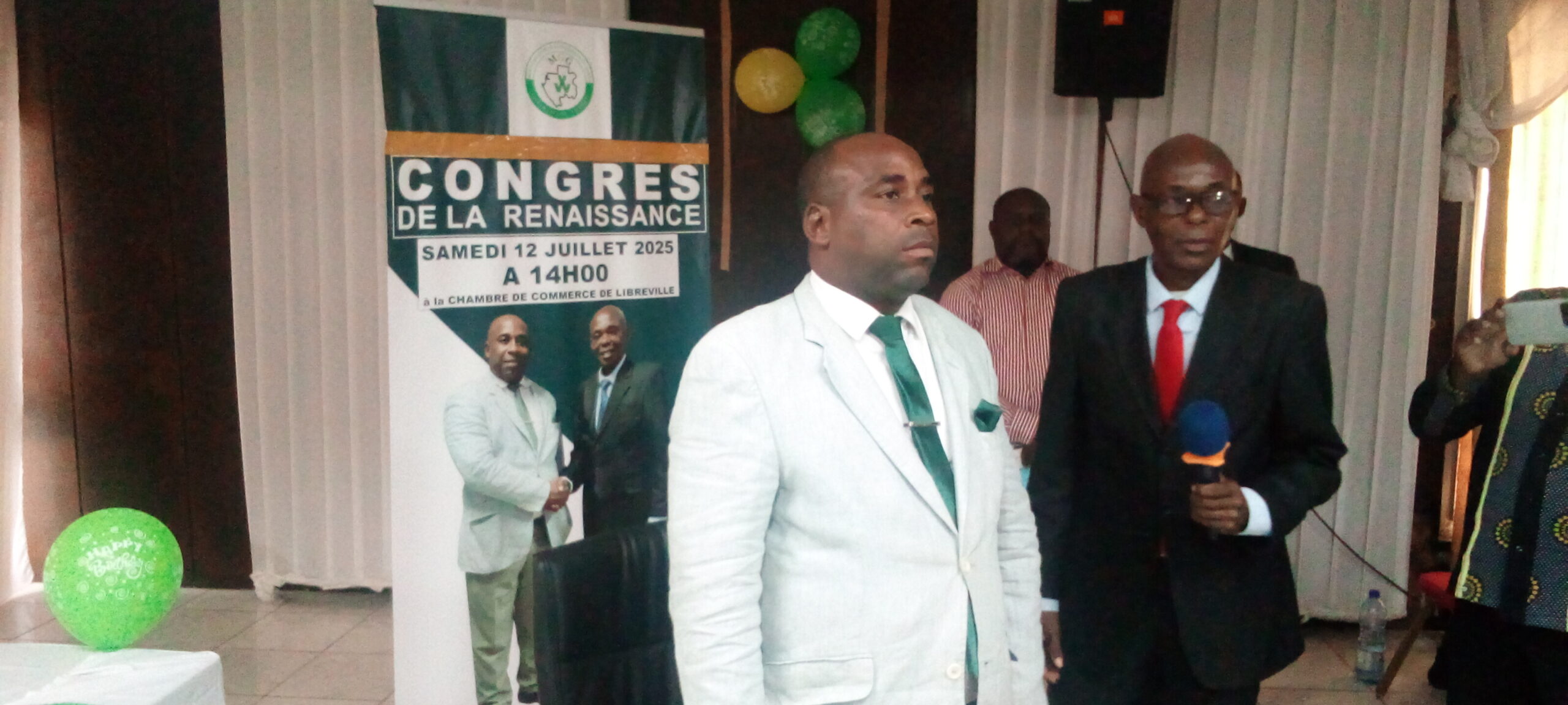 Congrès de la Renaissance : Christian Mermance N’NANG NSOME prend la tête du « Mouvement pour la Grandeur du Gabon »